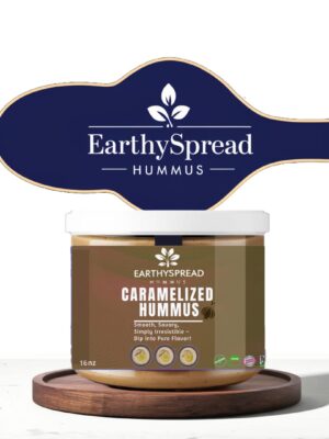 Caramelized onions hummus - Earthy Spread
