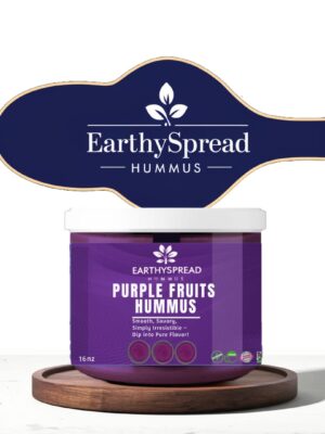 Purple Fruits hummus - Earthy Spread