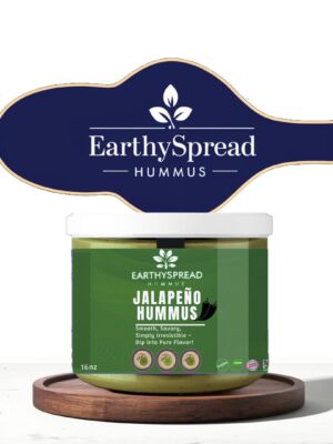 Jalapeño hummus - Earthy Spread