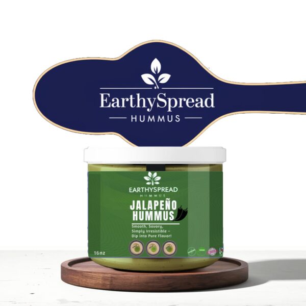 Jalapeño hummus - Earthy Spread