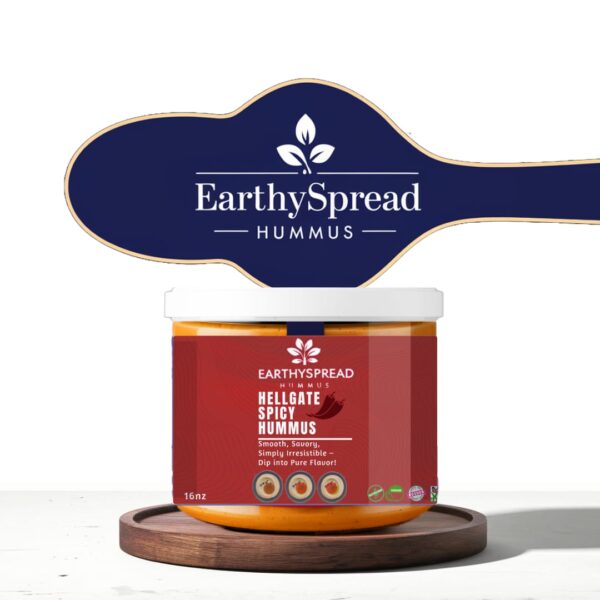 Hellgate Spicy hummus - Earthy Spread