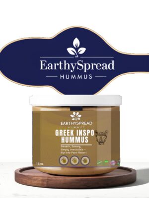 Greek Inspo hummus - Earthy Spread