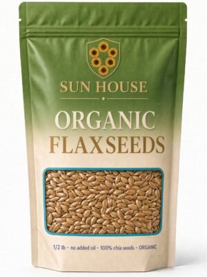 Organic Flaxseeds - 1lb