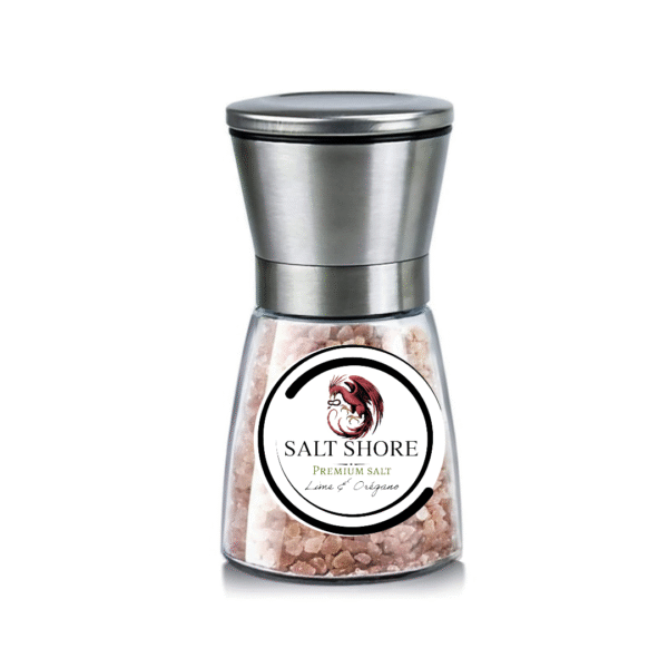 premium sea salt with Lime & Orégano - 180gr