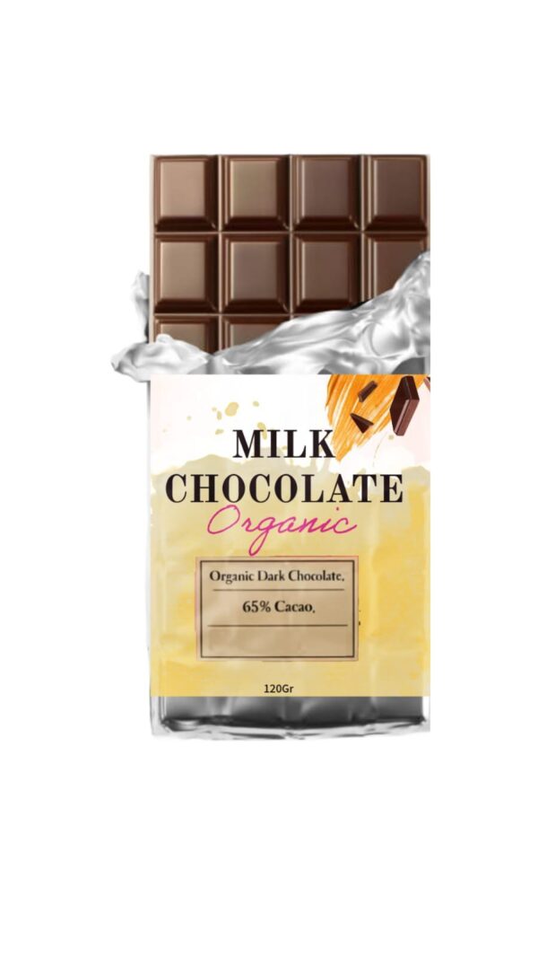 Organic Milk Chocolate - 120gr