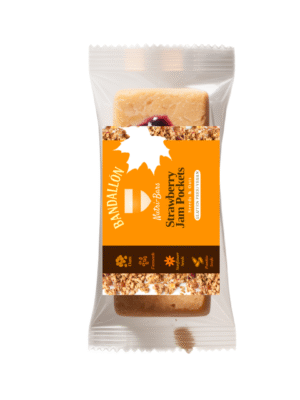 Starwberries jam Bars