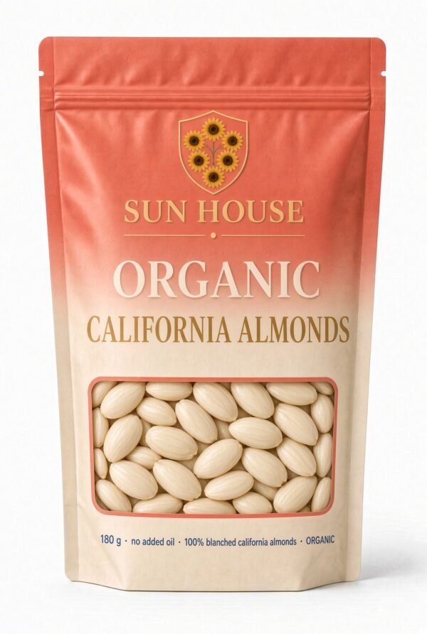 organic californian Almonds - 200gr