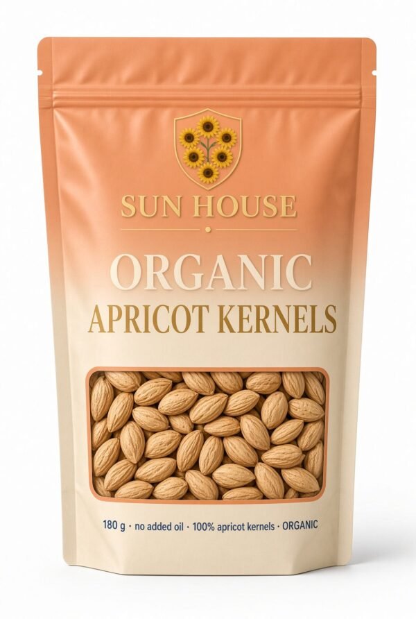 Organic apricot Kernels- 200gr