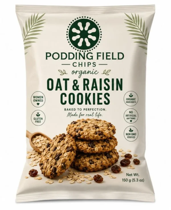 poding field gluenten free oat and raisins