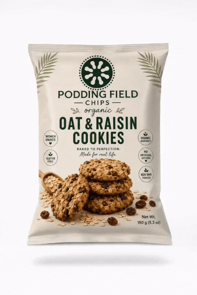 poding field gluenten free oat and raisins