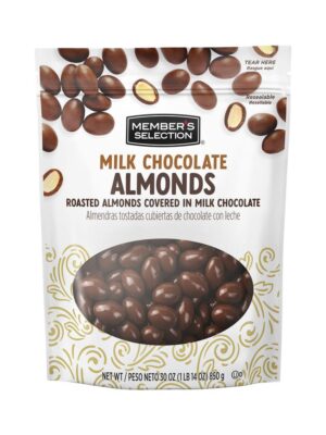 imported Milk chocolate almonds- 1kg