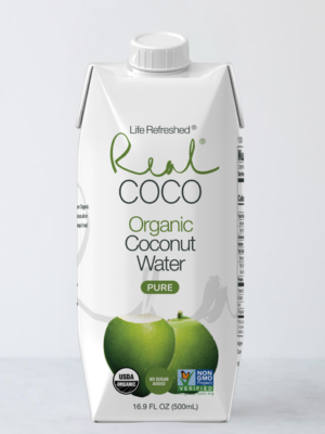 real organic coconut water - 500ml