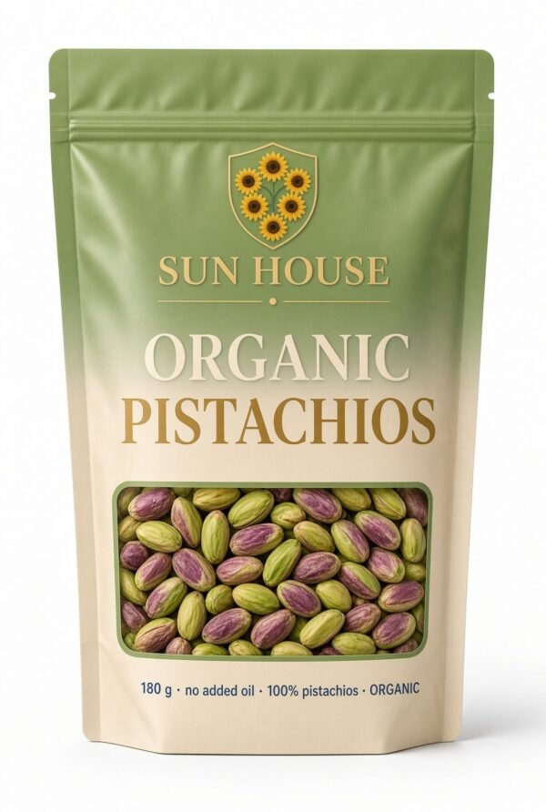 Organic pistachos - 200gr