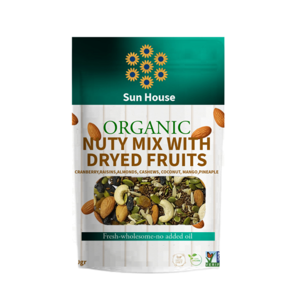 Nuty mix with dryed Fruits-200gr
