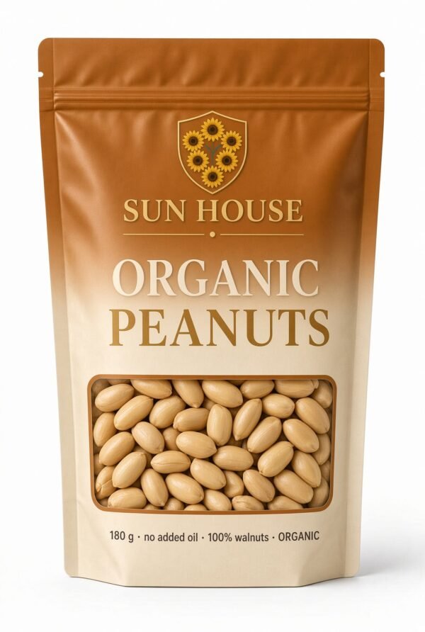 organic peanuts - 200gr