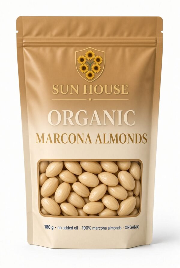 Organic Marcona Almonds -200gr