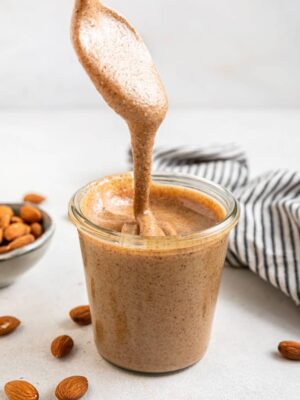 organic almond butter - 8oz