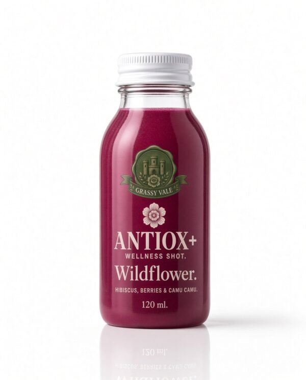 wellness shots antiox+ Wildflower 3oz
